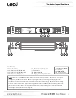 Предварительный просмотр 4 страницы Ledj Fresco 12 RGBW User Manual