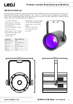 Предварительный просмотр 3 страницы Ledj LEDJ187 User Manual