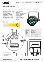 Предварительный просмотр 3 страницы Ledj LEDJ252C User Manual