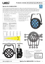 Предварительный просмотр 3 страницы Ledj LEDJ283A User Manual