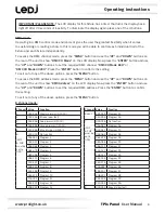 Preview for 6 page of Ledj LEDJ472 User Manual