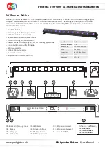 Предварительный просмотр 3 страницы Ledj LEDJ98 User Manual