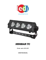 Предварительный просмотр 1 страницы Ledj minibar TC User Manual