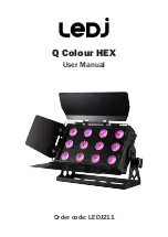 Ledj Q Colour HEX User Manual предпросмотр