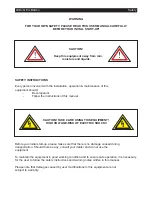 Preview for 2 page of Ledj Q Pix Batten LEDJ97 User Manual