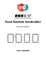 Предварительный просмотр 1 страницы Ledj S-1F User Manual