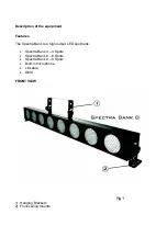 Предварительный просмотр 4 страницы Ledj Spectra Bank 4 User Manual