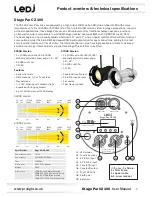 Предварительный просмотр 3 страницы Ledj Stage Par CZ 100 User Manual