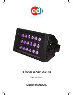 Ledj Stage Wash 18 User Manual preview