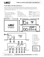 Предварительный просмотр 3 страницы Ledj STAR18 User Manual