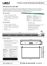 Предварительный просмотр 3 страницы Ledj TPix Strip & Controller MKII Series User Manual