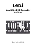 Ledj VersiLED 4 User Manual предпросмотр