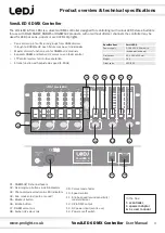 Предварительный просмотр 3 страницы Ledj VersiLED 6 User Manual