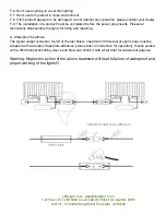 Preview for 3 page of LEDLight LED WALL WASHER 65985 Instruction