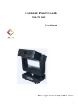 LEDLight MSL-3W RGB User Manual preview