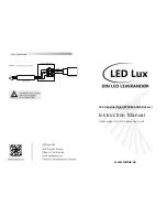 Предварительный просмотр 1 страницы LEDLux STOREHAUGEN Series Instruction Manual