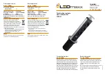 Preview for 1 page of LEDmaxx TSD001 Manual