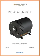 Ledmotive Spectra Tune Lab Installation Manual предпросмотр