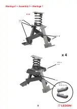 Preview for 8 page of Ledon 1700 Assembly Instructions Manual