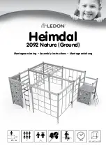 Ledon 2092 Ground Assembly Instructions Manual предпросмотр