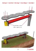 Предварительный просмотр 6 страницы Ledon 302130 Assembly Instructions Manual