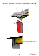 Предварительный просмотр 6 страницы Ledon 302170 Assembly Instructions Manual