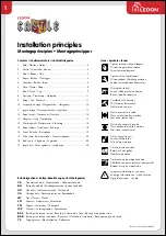 Preview for 1 page of Ledon Castle Installation Principles