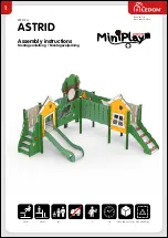 Ledon MiniPlay Astrid Assembly Instructions Manual предпросмотр