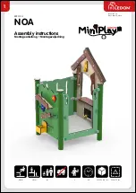 Ledon MiniPlay NOA Assembly Instructions Manual предпросмотр