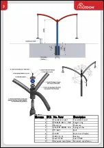 Предварительный просмотр 3 страницы Ledon Monsun Assembly Instructions