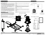 Предварительный просмотр 2 страницы Ledra Brands ALPHABET NU4QA-TW Installation Instructions