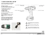 Предварительный просмотр 12 страницы Ledra Brands ALPHABET ZETA 750 SNAP Operating Instructions Manual