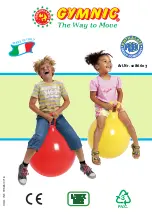 Предварительный просмотр 1 страницы LEDRAPLASTIC GYMNIC HOP 45 Manual