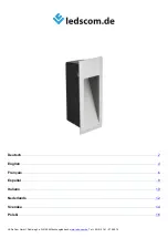 LEDs Com LC-EL-057-WW Assembly Instructions Manual preview