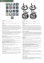 Предварительный просмотр 2 страницы LED's light 1000434 Instruction Manual