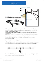 Предварительный просмотр 5 страницы LED's light 401637 Installation And Operating Manual