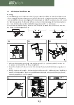 Preview for 13 page of LED's light Hangi 300780 Installation And Operating Manual