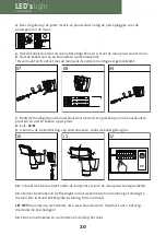 Preview for 20 page of LED's light Hangi 300780 Installation And Operating Manual