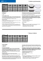 Preview for 3 page of LED's light LED Bull eyes Installation And Operating Manual