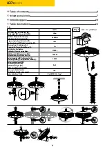 Предварительный просмотр 2 страницы LED's work 300773 Installation And Operating Manual