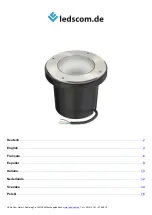 Предварительный просмотр 1 страницы ledscom LC-EL-145 Assembly Instructions Manual