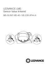 Предварительный просмотр 1 страницы Ledvance MS-SV-INF-WS-AD-180-230V-IP44-A Installation Manual