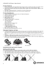 Предварительный просмотр 2 страницы Ledvance MS-SV-INF-WS-AD-180-230V-IP44-A Installation Manual