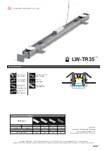 Предварительный просмотр 1 страницы Ledwide Lighting LW-TR35 Manual