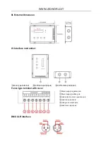 Preview for 2 page of Ledwood DMX301 Product Specification