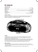 Preview for 3 page of Ledwood XTREME250 User Manual