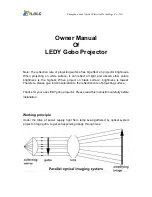 Ledy DFL-20W Owner'S Manual предпросмотр