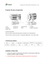 Предварительный просмотр 2 страницы Ledy Gobo Owner'S Manual