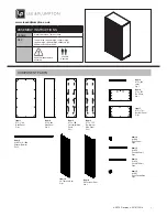 Lee & Plumpton Signature Tambour Assembly Instructions предпросмотр