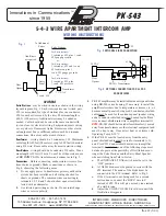 lee dan PK-543 Wiring Instructions предпросмотр